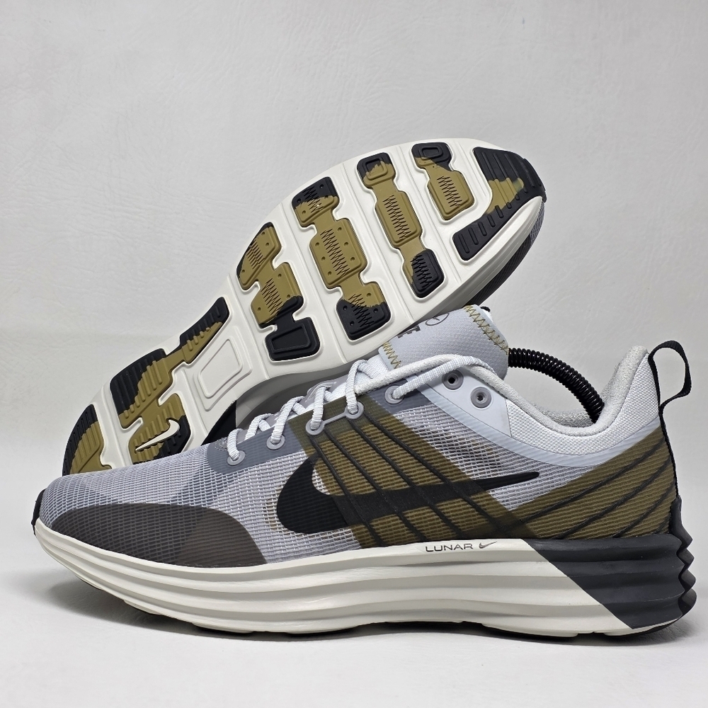 Nike Lunar Roam Pure Platinum Men’s Size 9.5 Running Shoes DV2440 001 B-GRADE